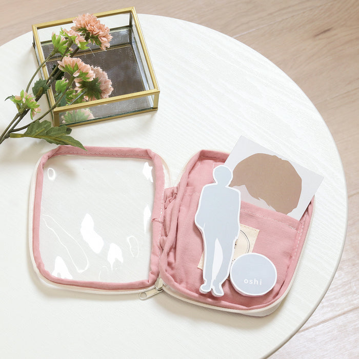 【remède - ルメッド】 推し活 アクスタケース 大人推し活グッズ キルティング おしゃれ かわいい レッド/オレンジ/イエロー/ピンク/グリーン/ブルー/パープル/アイボリー/グレー
