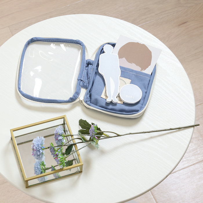 【remède - ルメッド】 推し活 アクスタケース 大人推し活グッズ キルティング おしゃれ かわいい レッド/オレンジ/イエロー/ピンク/グリーン/ブルー/パープル/アイボリー/グレー