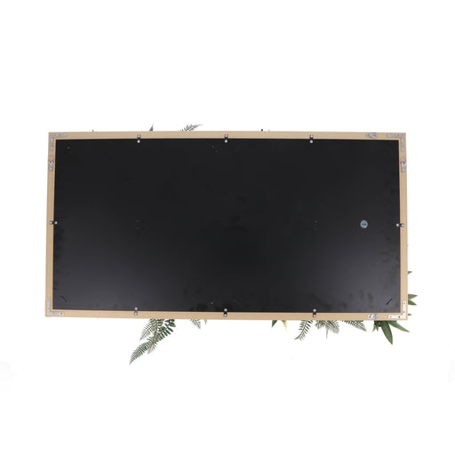 フレｰム付き壁面グリｰン 55×106cm