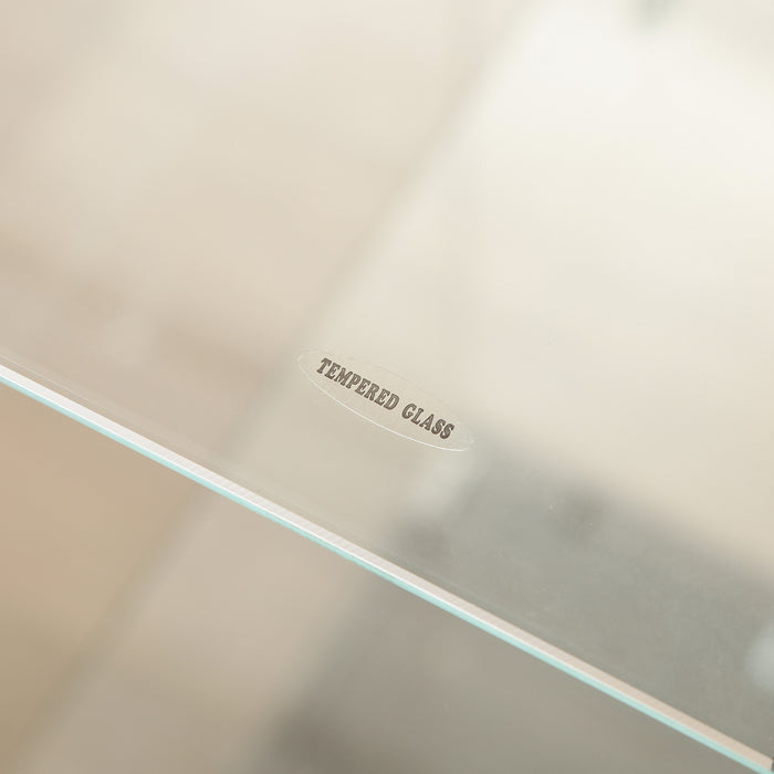 【GLASS COLLECTION CASE - ガラコレ】 ガラスコレクションケース(クリア) ４段 フィギュアケース 強化ガラス 支柱なし 幅42.5cm×高162cm ブラック