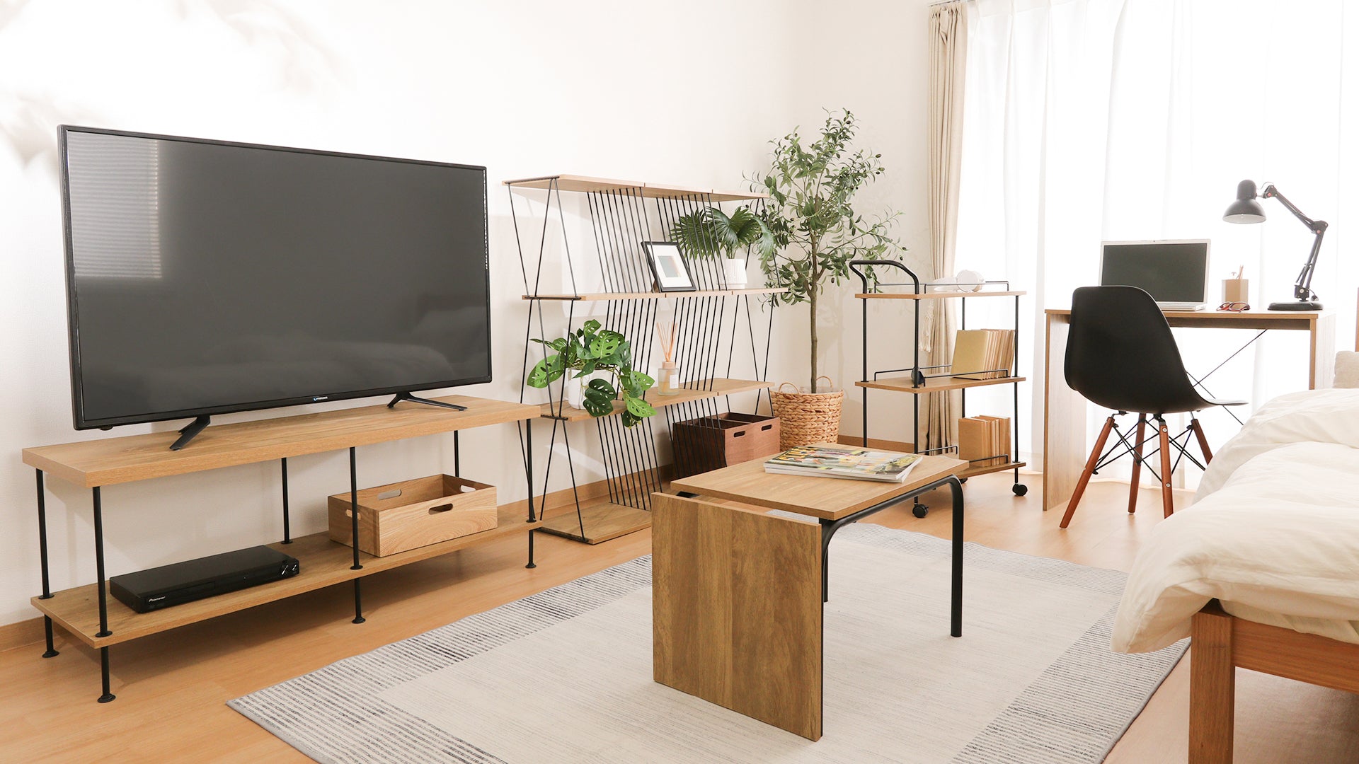 工具不要の組み立て簡単家具